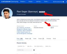 Ravi Sagar Atlassian Community