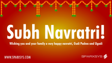 Happy Navratri, Gudi Padwa and Ugadi