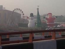 Merry X Mas 2012 - Giant Santa at Rajouri
